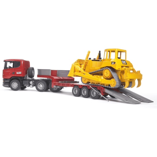 Bruder Scania lavetti ja puskutraktori - Image 3