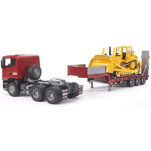 Bruder Scania lavetti ja puskutraktori - Image 4