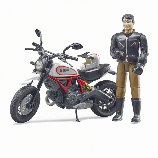Bruder moottoripyörä Ducati & hahmo