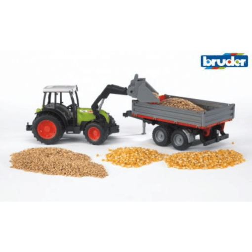 Bruder traktori Claas peräkärry - Image 2