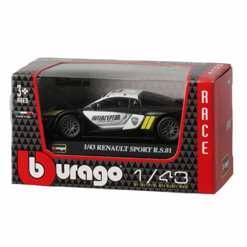 Burago kilpa-auto 1:43 erilaisia
