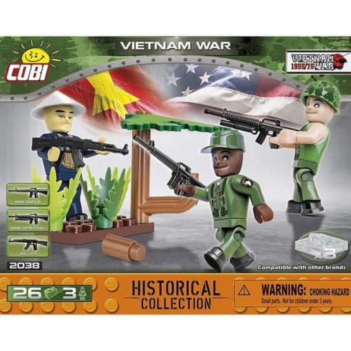 Cobi sotilaat 3 kpl Vietnam 2038