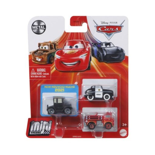 Cars mini Racers auto 3 kpl