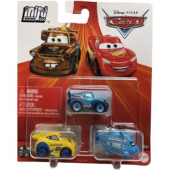 Cars Mini Racers auto metal 3 kpl