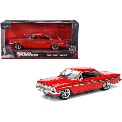 Chevy Impala 1961 1:24 Fast & Furious-keräilyauto