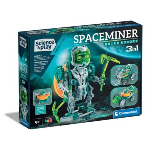 Clementoni Space Miner robotti 3-in-1