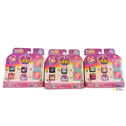 Clickeez 5 kpl erilaisia