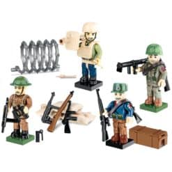 Cobi 3041 World War II sotilaat 4 Kpl Company Of Heroes