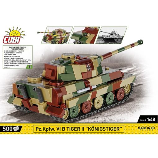 Cobi Tankki 1:48 Vi B Tiger Ii