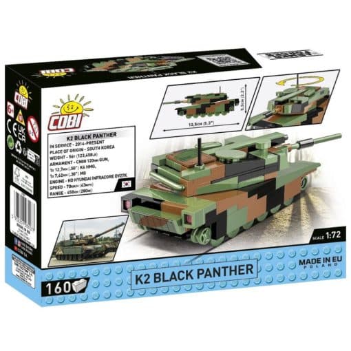 Cobi Tankki K2 Black Panther 3107