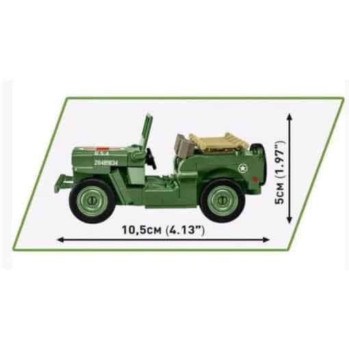 Cobi jeeppi Medical Willys MB 2295 - Image 4