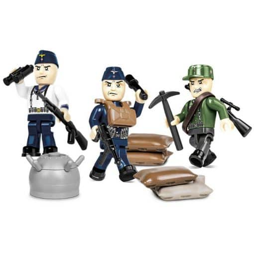 Cobi sotilaat 3 kpl Narvik 1940 - Image 2