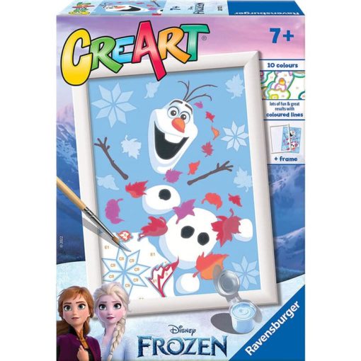 CreArt maalaus Frozen Olaf Ravensburger