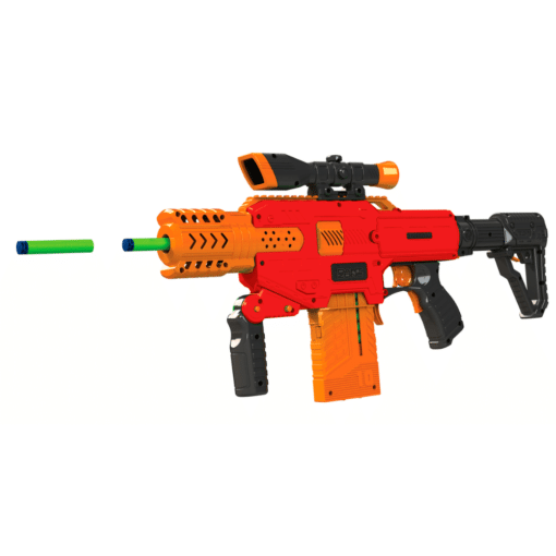 dart zone motorized clip-fed blaster shoot