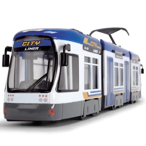 Raitiovaunu 45 cm Dickie sininen tai punainen - Image 2