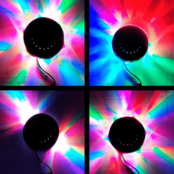 Disco Valokiekko USB Musa Sensorilla