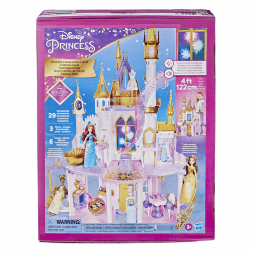 Disney prinsessalinna 122 cm valo & äänet