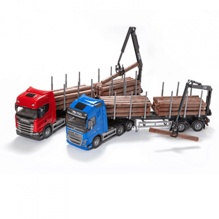 Emek tukkipuoliperärekka Volvo tai Scania