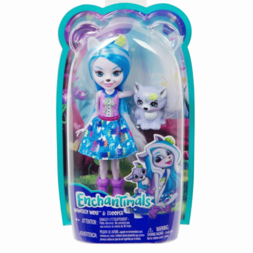 enchantimals winsley wolf box