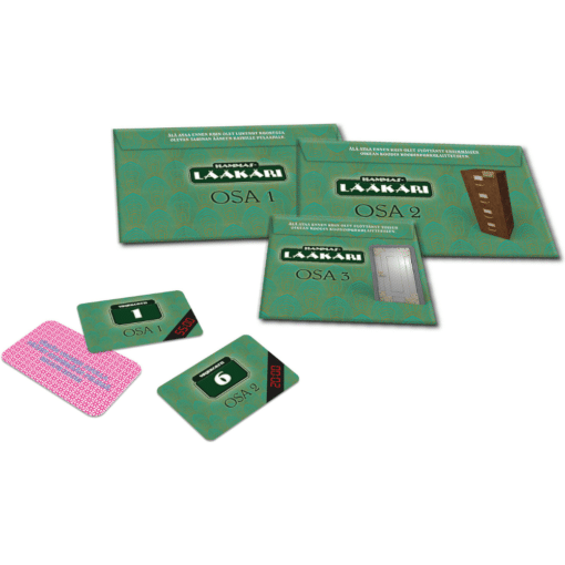 Escape Room Hammas-lääkäri cards