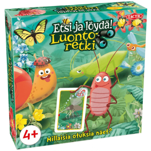 Etsi ja löydä luontoretki-lautapeli Tactic