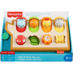 fisher price hide peek pop up box