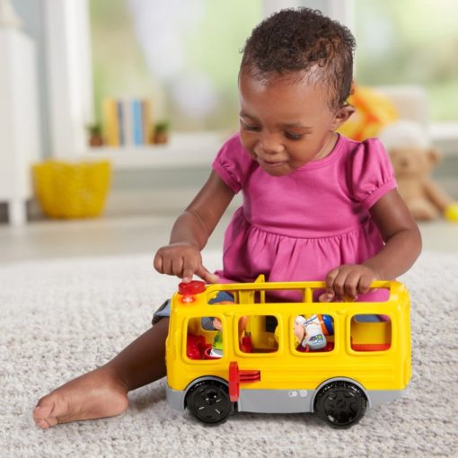 Fisher-Price koulubussi vauvalelu Little People - Image 3