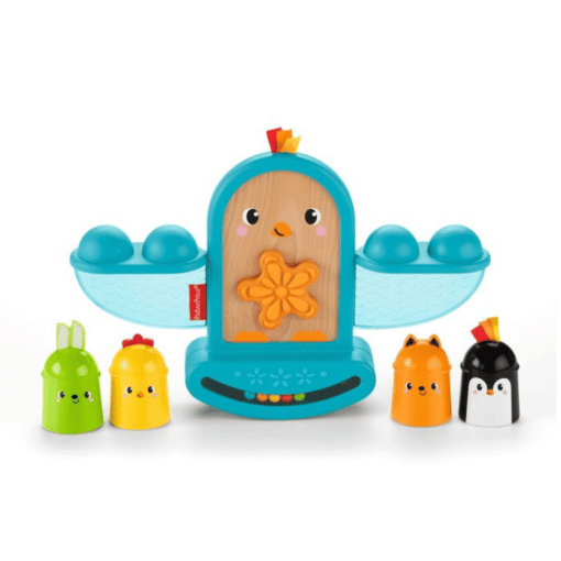 fisher price stack and rattle birdie contents