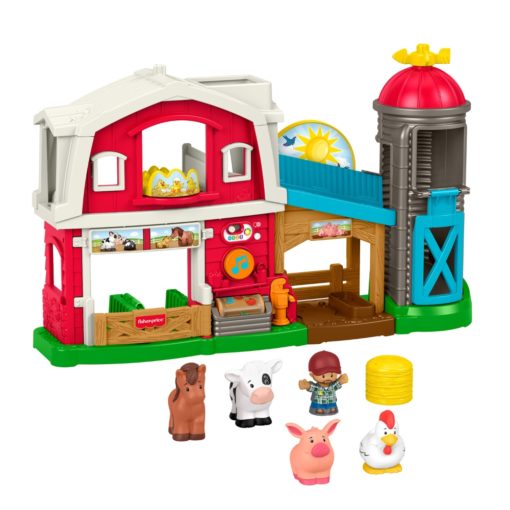 Fisher-Price maatila + 5 hahmoa, äänet