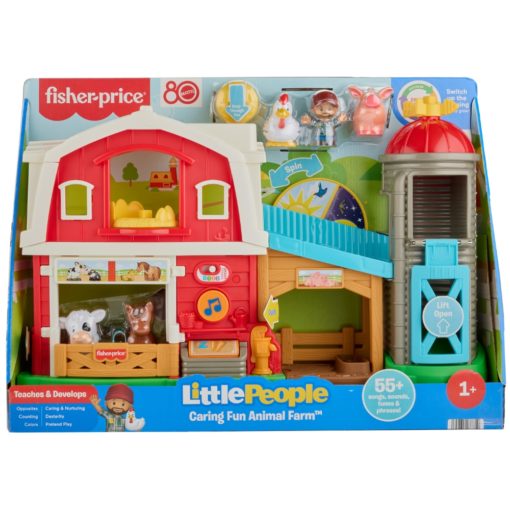 Fisher-Price maatila + 5 hahmoa, äänet