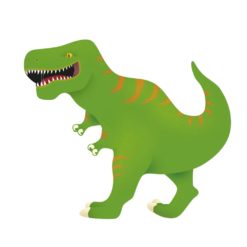 Folioilmapallo T-Rex iso