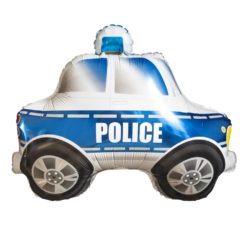 Folioilmapallo poliisiauto keskikoko