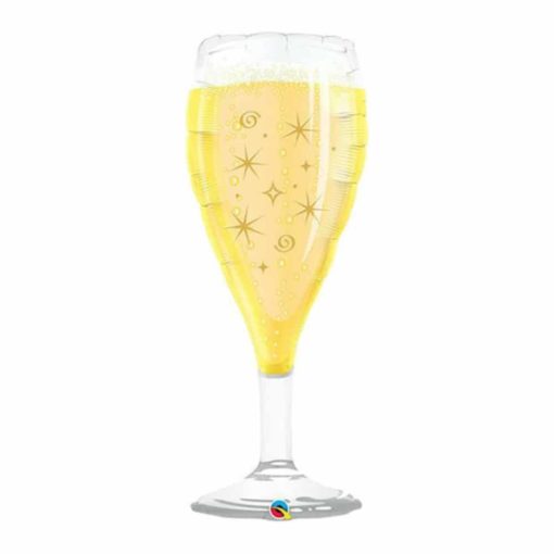 champagne glass balloon