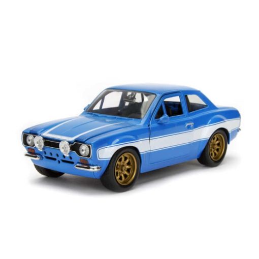 Ford Escort 1974 1:24 Fast & Furious-keräilyauto