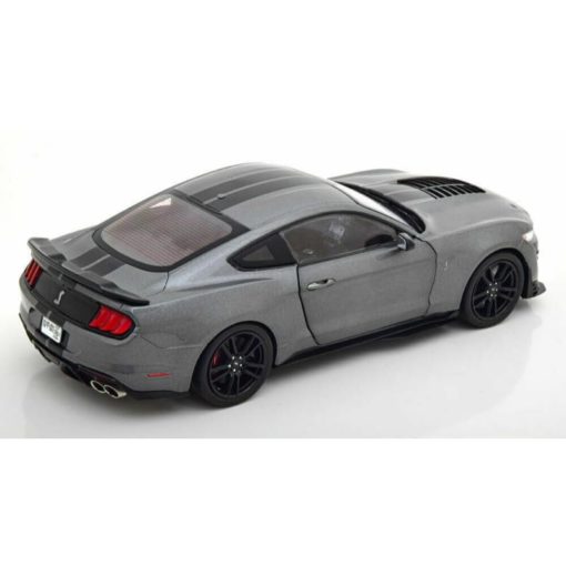 Ford Shelby Gt500 1:18 harmaa Solido-keräilyauto - Image 2