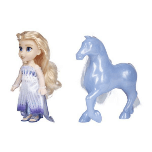 Frozen Elsa 15cm Ja Nokk Hevonen
