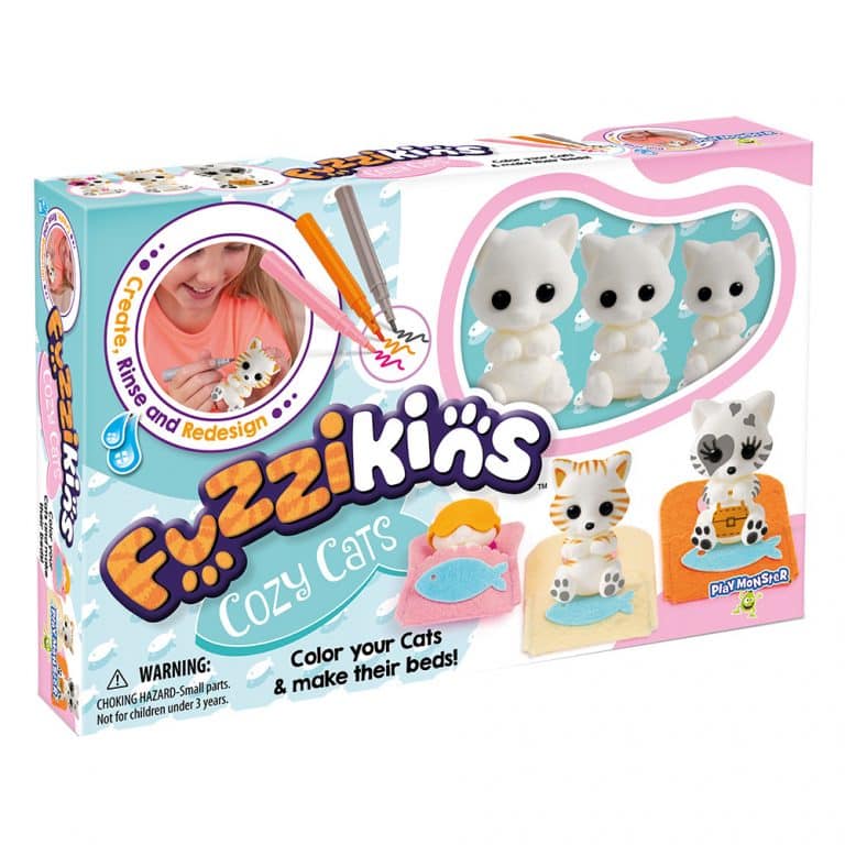 Fuzzikins uniset kissat askartelusetti