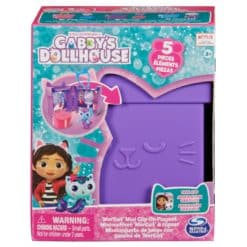 keltainen Gabby's Dollhouse DJ Catnip Mini Clip On -leikkisetti