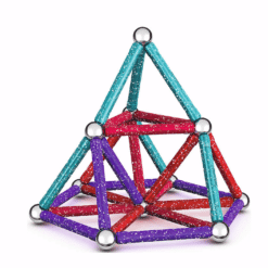 Geomag glitter magneettirakennussarja