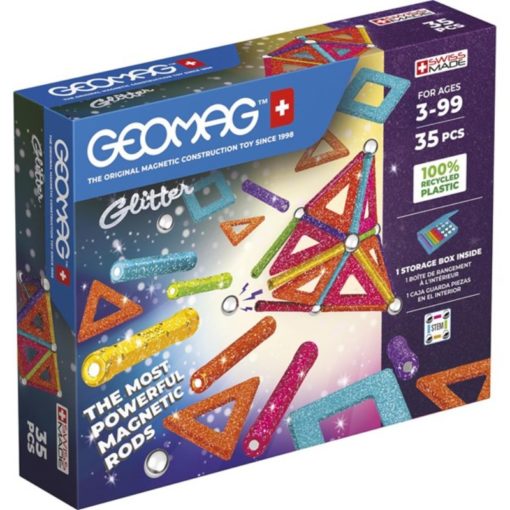 Geomag Glitter recycled 35 osaa