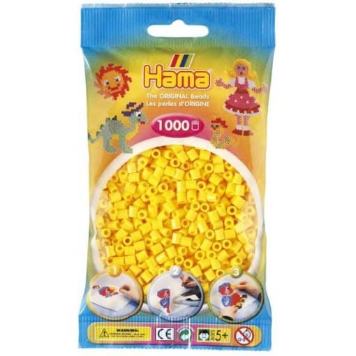 Hama helmet 1000 kpl keltainen Midi