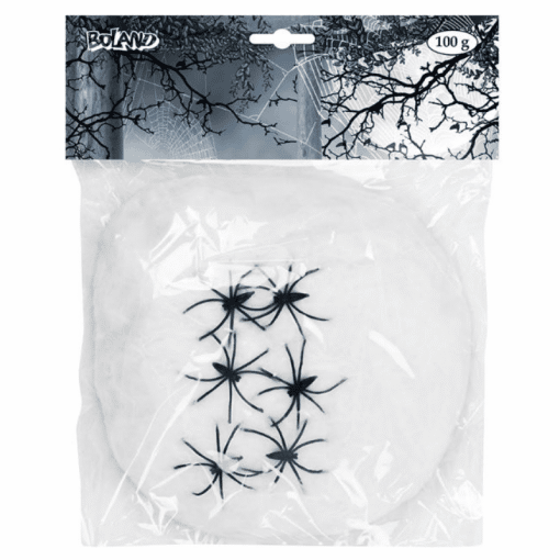 Halloween hämähäkinseitit ja 6 hämähäkkiä 100g
