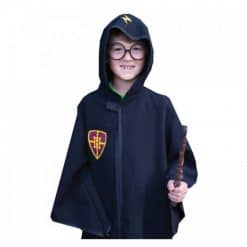 Lasten naamiaisasu Harry Potter-viitta ja silmälasit