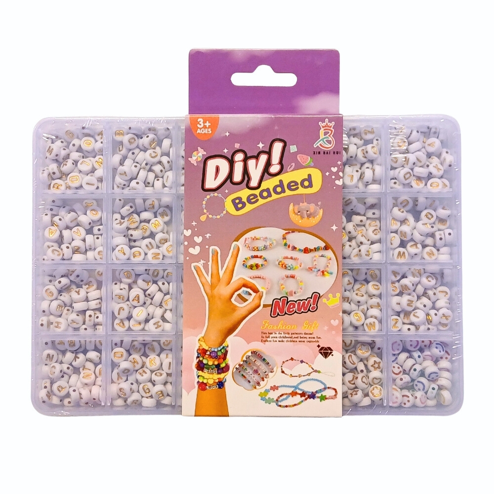 Helmiaskartelu kirjaimet DIY Beaded