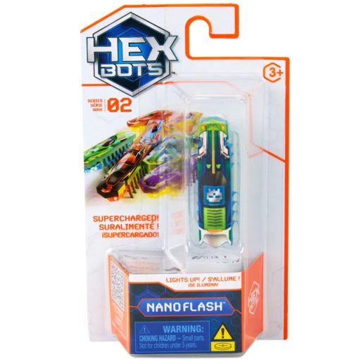 Hex Bots Nano Flash sinivihreä