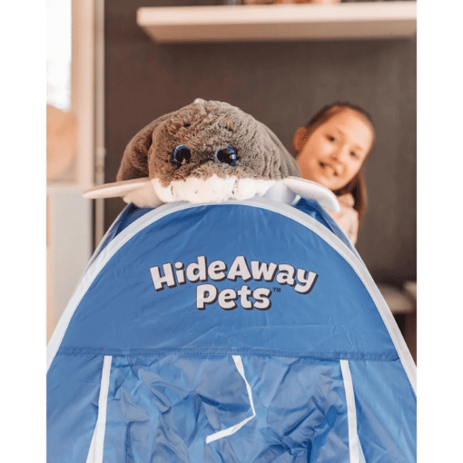 Hideaway Pets hai ja teltta pehmolelu - Image 3