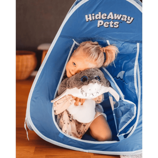 Hideaway Pets hai ja teltta pehmolelu - Image 6