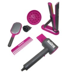 Hiustenmuotoilusetti valot & äänet Happy Friend