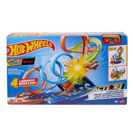 Hot Wheels 4xLoop Crash Out autorata