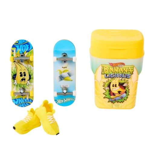 Hot Wheels Banana Licious -sormiskeittisetti ilman pakkausta